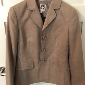 Light Brown Anne Klein Blazer